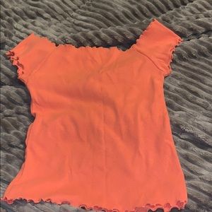 Off the shoulder shirt